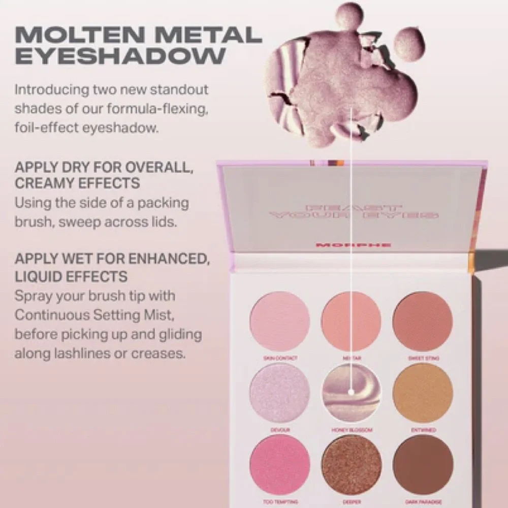 Morphe Forbidden Honey Eyeshadow Palette